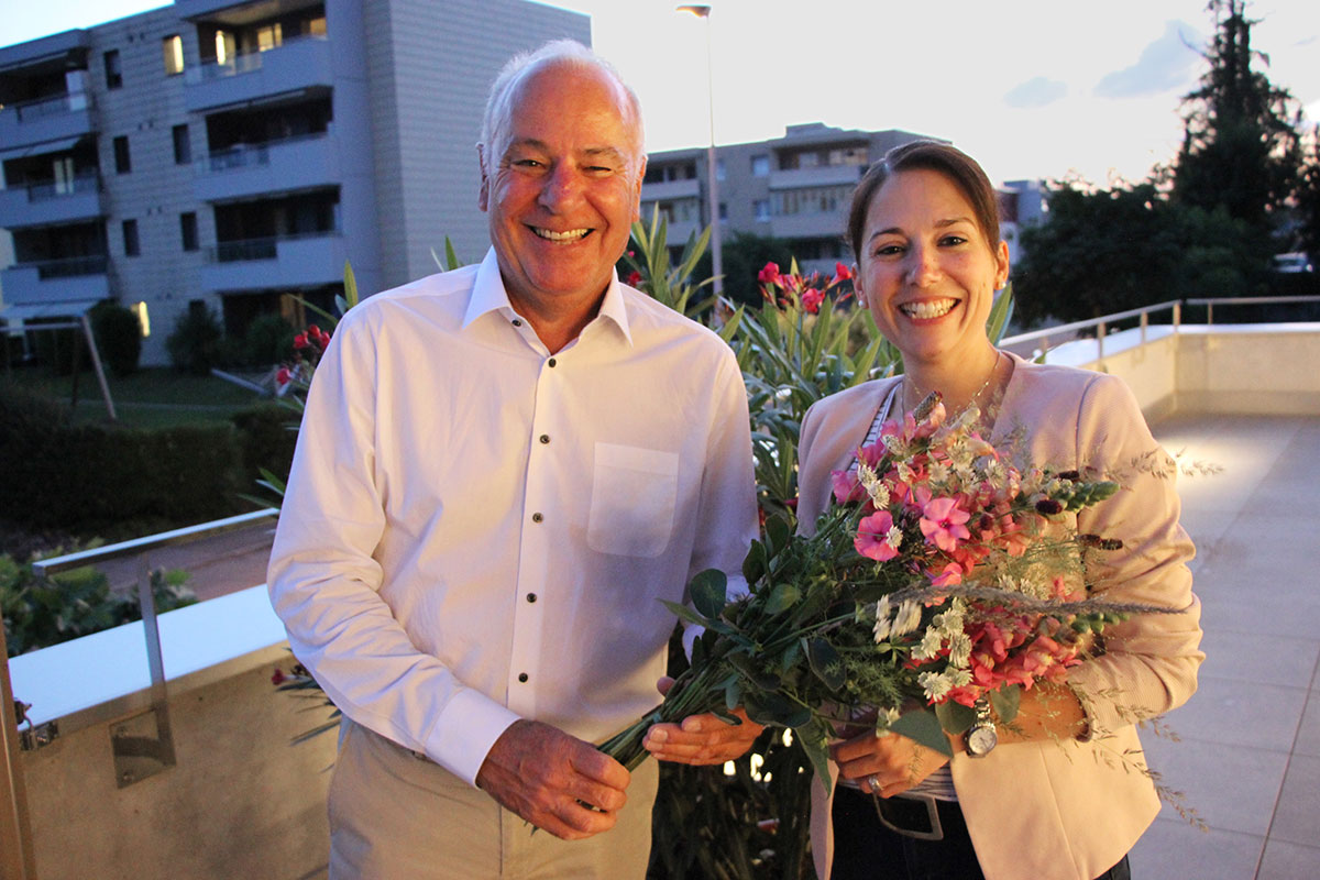 Roland Syfrig und Sandra Lüpold